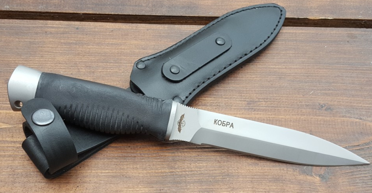 Melita-K Knife Cobra. Civilian. Black